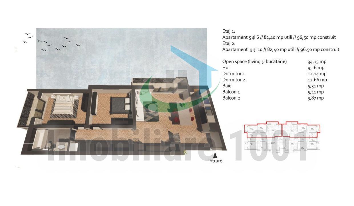 16. Apt imobil nou Tautii M. - Ionel